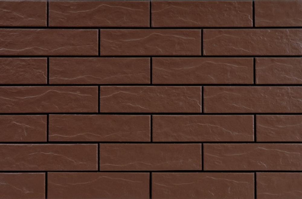 Плитка клінкер настінна Cerrad Braz RUST 24,5x6,5 см 5903263449690