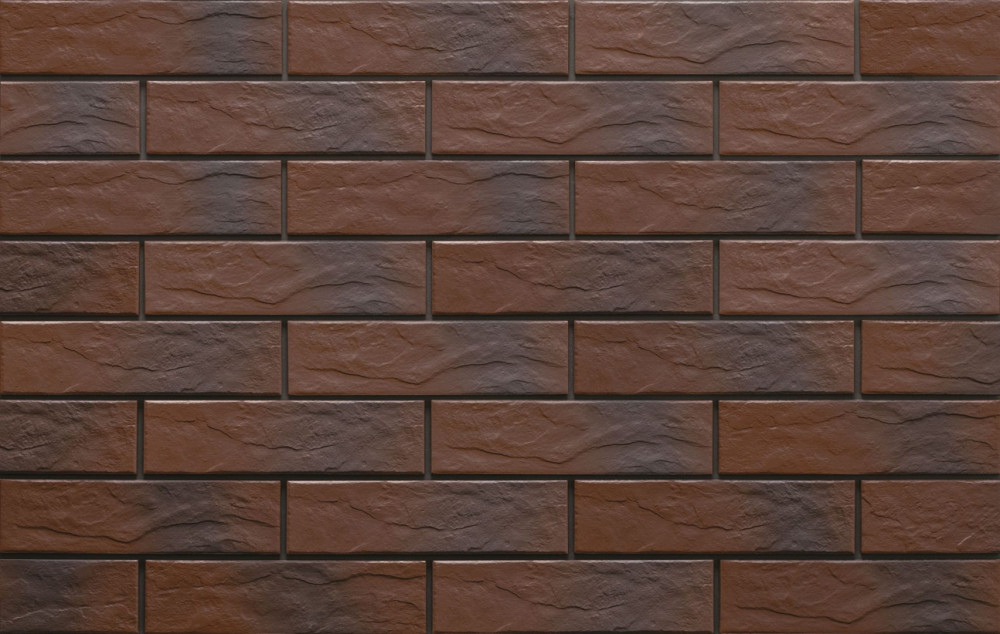 Плитка клінкер настінна Cerrad Country Wisnia RUST 24,5x6,5 см 5903263449782