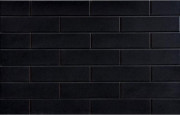 Плитка клинкер настенная Cerrad Nero 24,5x6,5 см 5903263449706
