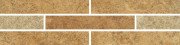 Бордюр Ceramika Gres Alpino 00 mix kolorow 33х8 см 5902683156195