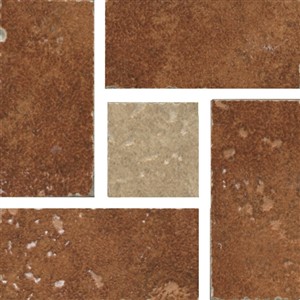 Декор угловой Ceramika Gres Java mix 8х8 см 5902683156317