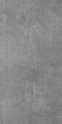Ступень Ceramika Gres Estile dark gray 59,7х29,7 см 5902683174656