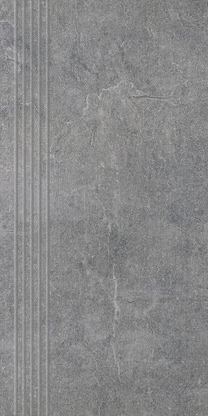 Ступень Ceramika Gres Estile dark gray 59,7х29,7 см 5902683174656