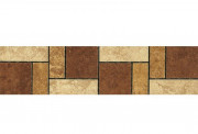 Бордюр Ceramika Gres Riva mix 33х8 см 5902683155860