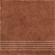 Ступень Ceramika Gres Riva Brown 33х33 см 5902683155594