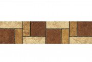 Бордюр Ceramika Gres Riva mix 33х8 см 5902683155860