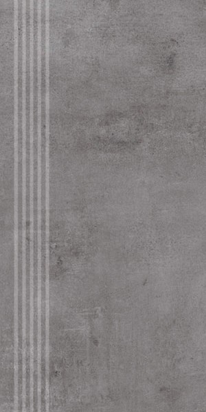 Ступень Nowa Gala Avenida Dark Grey lappato 59,7х29,7 см 5900423045754