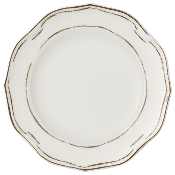 Тарелка плоская Villeroy & Boch La Scala Patina 21 см белый 16-4059-2640