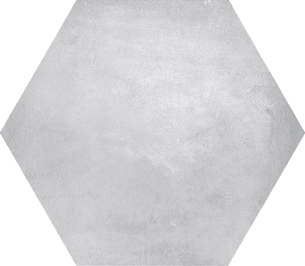 Плитка керамограніт Nowa Gala Ebro heksagon Light Grey 61,3х53 см 5900423039630