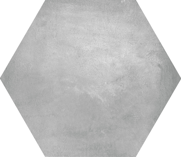 Плитка керамограніт Nowa Gala Ebro heksagon Dark Grey 61,3х53 см 5900423039647