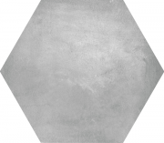 Плитка керамограніт Nowa Gala Ebro heksagon Dark Grey 61,3х53 см 5900423039647