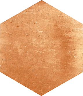 Плитка керамогранит Nowa Gala Flamenco heksagon Red 33х28 см 5900423036400