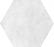 Плитка керамограніт Nowa Gala Ebro heksagon White 61,3х53 см 5900423039616