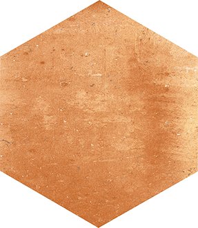 Плитка керамограніт Nowa Gala Flamenco heksagon Red 33х28 см 5900423036400