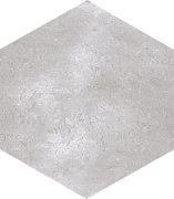 Плитка керамогранит Nowa Gala Flamenco heksagon Light Grey 33х28 см 5900423036417