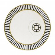 Блюдце Villeroy & Boch MetroChic 14.5 см белый/золото/черный 10-4652-1430
