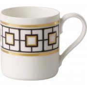 Чашка Villeroy & Boch MetroChic 0.08 л белый/золото/черный 10-4652-1420