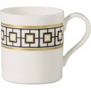 Чашка Villeroy & Boch MetroChic 0.21 л белый/золото/черный 10-4652-1300