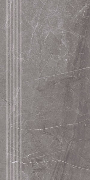 Ступень Nowa Gala Tioga Dark Grey lappato 59,7х29,7 см 5900423045846