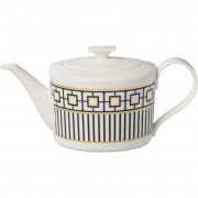 Чайник з кришкою Villeroy & Boch MetroChic Gifts 0.4 л білий/золото/чорний10-4483-0530