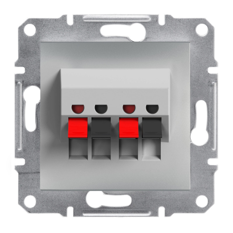 Аудиорозетка Schneider Electric Asfora пластик алюминий EPH5700161