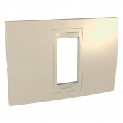 Рамка 1-модульная Schneider Electric Unica Allegro пластик песчаный MGU4.101.67