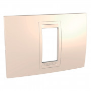 Рамка 1-модульна Schneider Electric Unica Allegro пластик крем MGU4.101.59