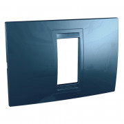 Рамка 1-модульна Schneider Electric Unica Allegro пластик блакитний лід GU4.101.54