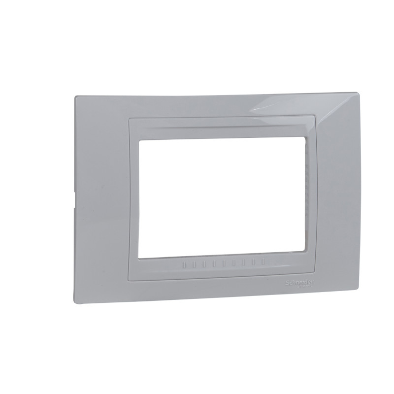 Рамка 3-модульная Schneider Electric Unica Allegro пластик белый MGU4.103.18