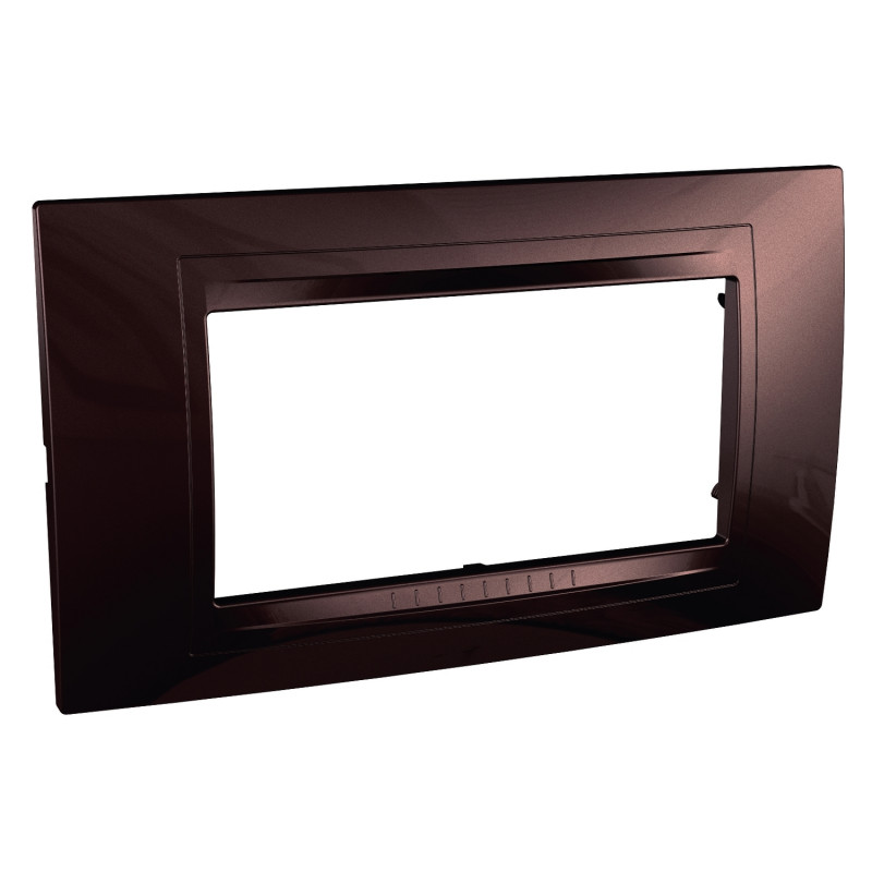 Рамка 4-модульная Schneider Electric Unica Allegro пластик терракот MGU4.104.51