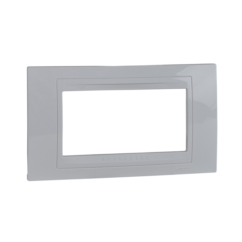 Рамка 4-модульная Schneider Electric Unica Allegro пластик белый MGU4.104.18