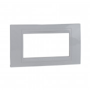 Рамка 4-модульная Schneider Electric Unica Allegro пластик білий MGU4.104.18