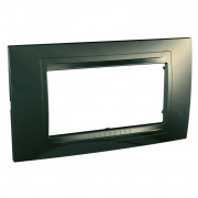 Рамка 4-модульная Schneider Electric Unica Allegro пластик бронза MGU4.104.13