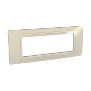 Рамка 6-модульная Schneider Electric Unica Allegro пластик песчаный MGU4.106.67