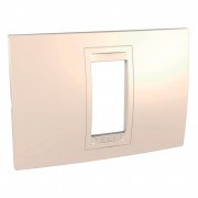 Рамка 1-модульна Schneider Electric Unica Allegro пластик крем MGU4.101.59