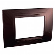 Рамка 3-модульная Schneider Electric Unica Allegro пластик терракот MGU4.103.51
