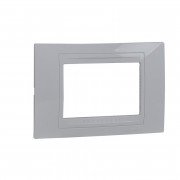 Рамка 3-модульная Schneider Electric Unica Allegro пластик белый MGU4.103.18