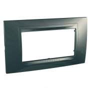 Рамка 4-модульна Schneider Electric Unica Allegro пластик шампань MGU4.104.24