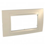 Рамка 4-модульная Schneider Electric Unica Allegro пластик песчаный MGU4.104.67