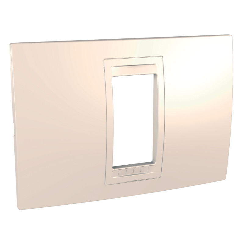 Рамка 1-модульная Schneider Electric Unica Allegro пластик слоновая кость MGU4.101.25