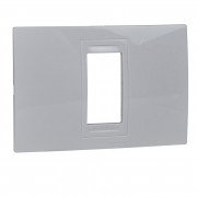 Рамка 1-модульная Schneider Electric Unica Allegro пластик белый MGU4.101.18