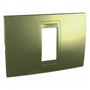 Рамка 1-модульная Schneider Electric Unica Allegro пластик золото MGU4.101.64