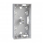 Коробка для зовнішнього монтажу Schneider Electric Unica Colors/Unica Basic 2 поста білий  MGU8.004.18