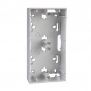 Коробка для зовнішнього монтажу Schneider Electric Unica Colors/Unica Basic 2 поста білий  MGU8.004.18