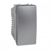 Вимикач Schneider Electric Unica 1-клавішний схема 6 алюміній MGU3.103.30