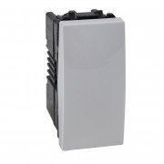 Вимикач Schneider Electric Unica 1-клавішний 16А схема 1 білий MGU3.161.18