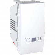 Кнопка звонка Schneider Electric Unica 10А с символом Звонок белый MGU3.106.18C