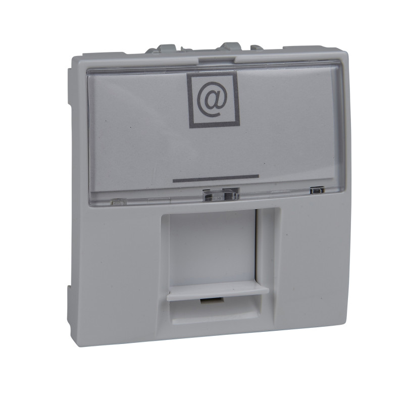 Компьютерная розетка Schneider Electric Unica RJ45 категория 5e FTP 2 модуля белый MGU3.413.18