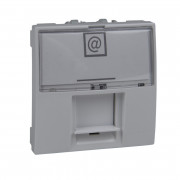 Компьютерная розетка Schneider Electric Unica RJ45 категория 5e FTP 2 модуля белый MGU3.413.18