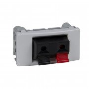 Аудио розетка Schneider Electric Unica 1 модуль белый MGU3.487.18